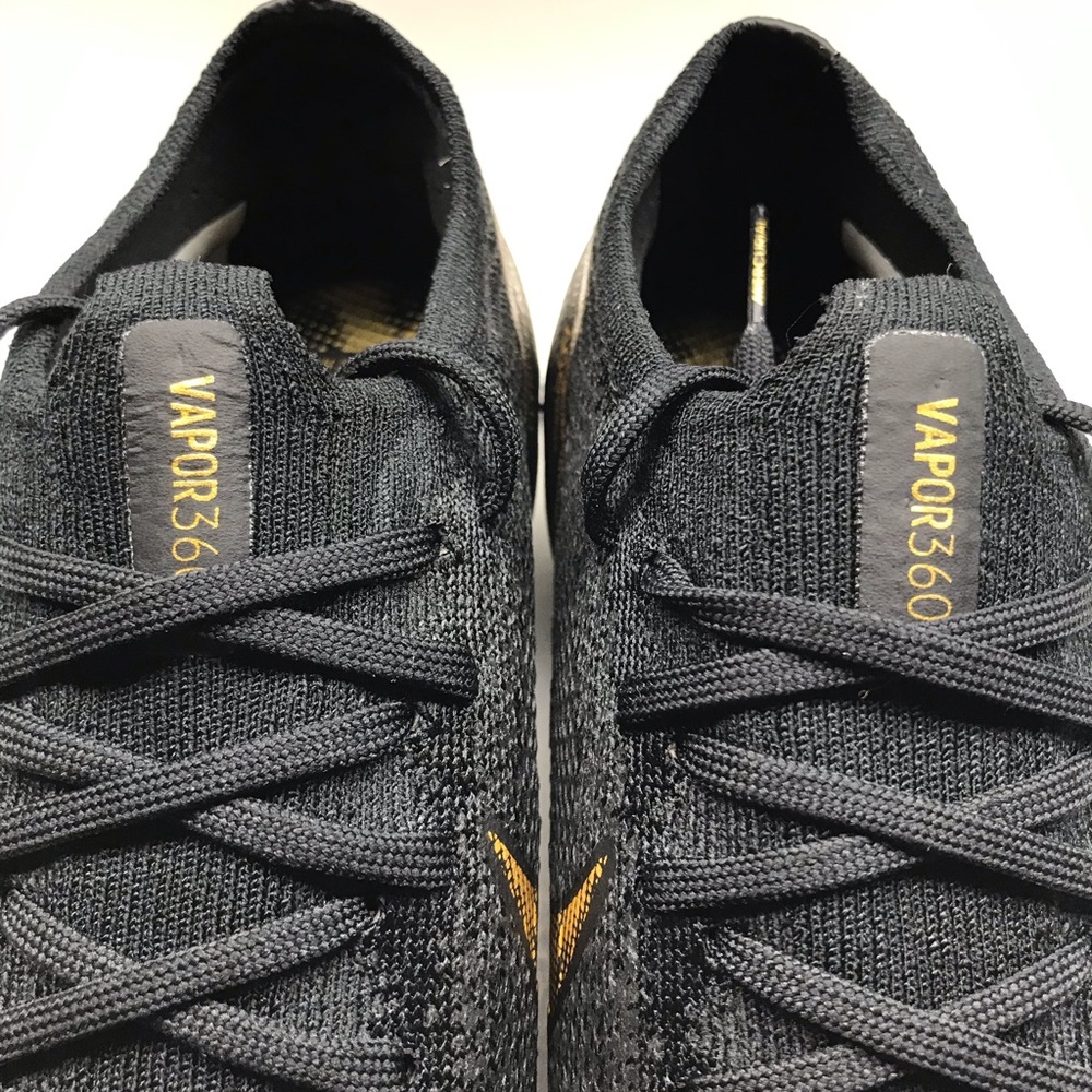 SOLD NEW NIKE MERCURIAL VAPOR 12 ELITE BLACK/GOLD - Picture 6 of 8